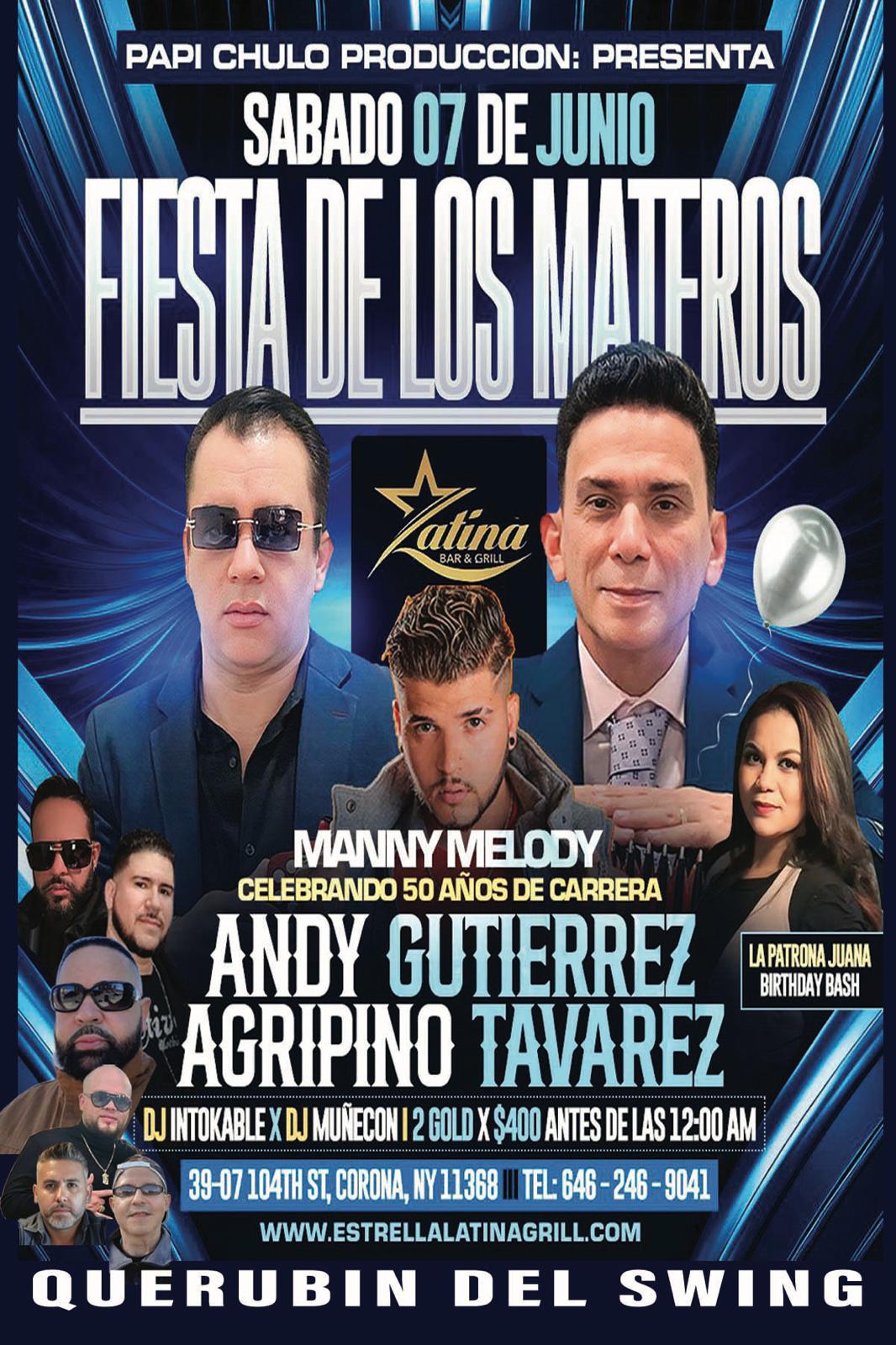 Fiesta de los Materos en Estrella Latina Bar & Grill