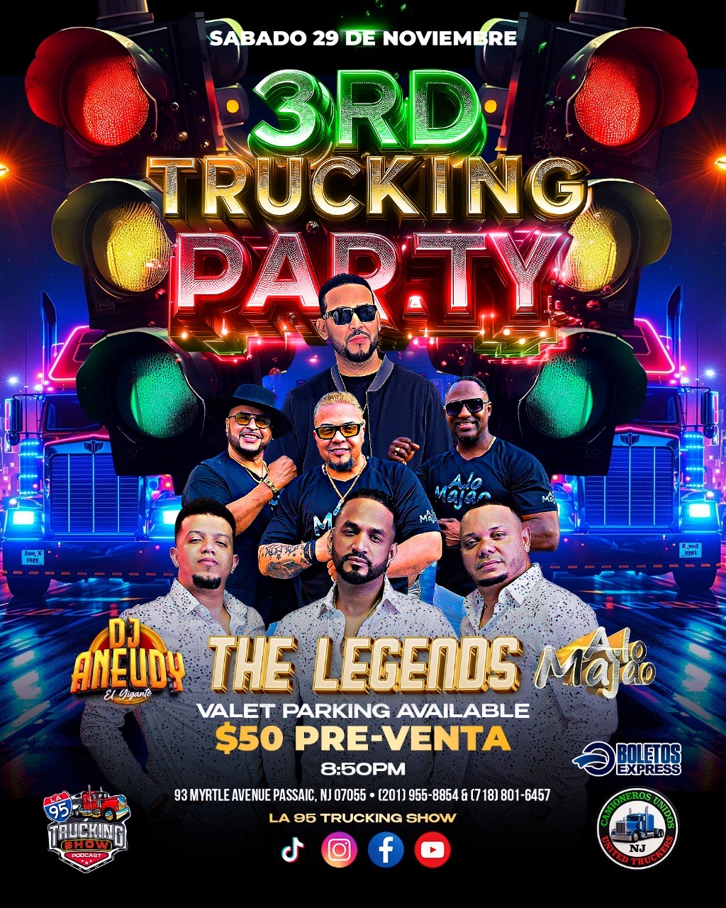 Buy tickets for THE LEGENDS 3RD TRUCKING PARTY THE LEGENDS 3RD TRUCKING PARTY