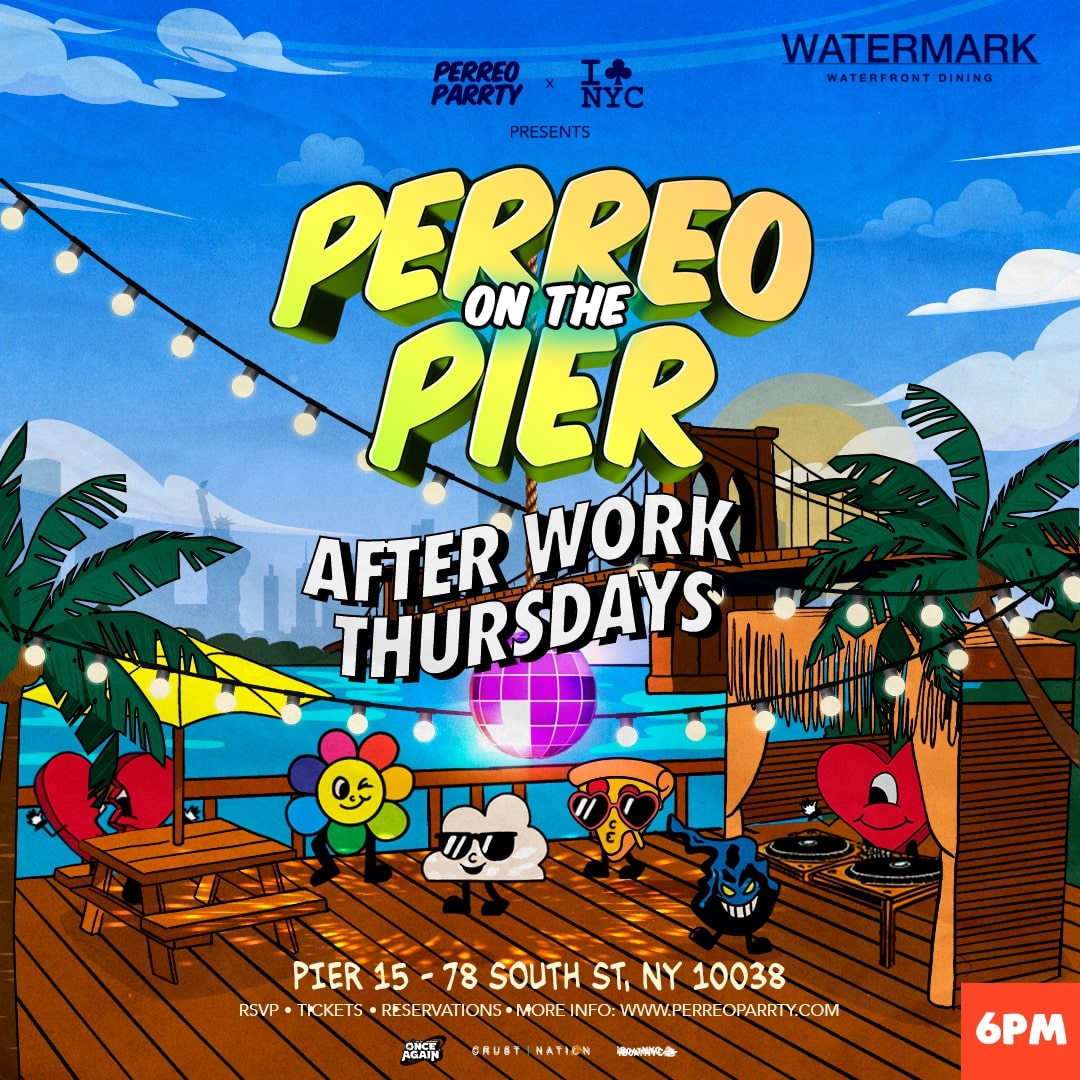 After Work Thursdays Perreo on the Pier Happy Hour Latin Reggaeton Party