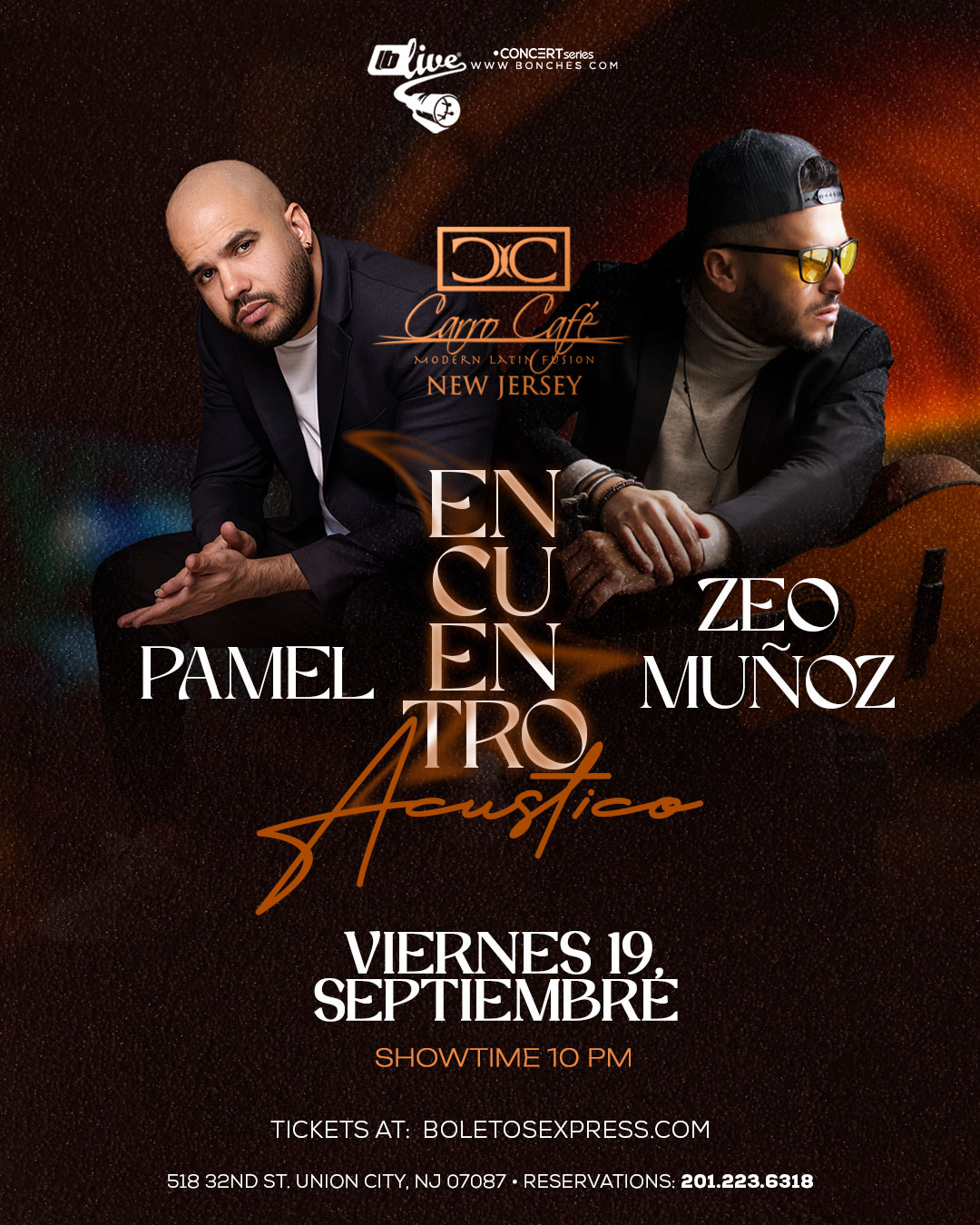 Buy tickets for PAMEL & ZEO MUÑOZ PAMEL & ZEO MUÑOZ