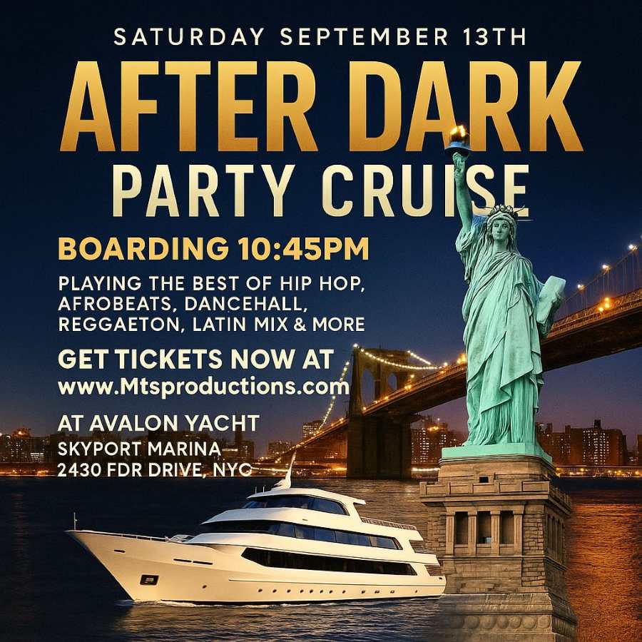Buy tickets for After Dark Party Cruise NYC – Saturday, September 13th | Avalon Yacht After Dark Party Cruise NYC – Saturday, September 13th | Avalon Yacht
