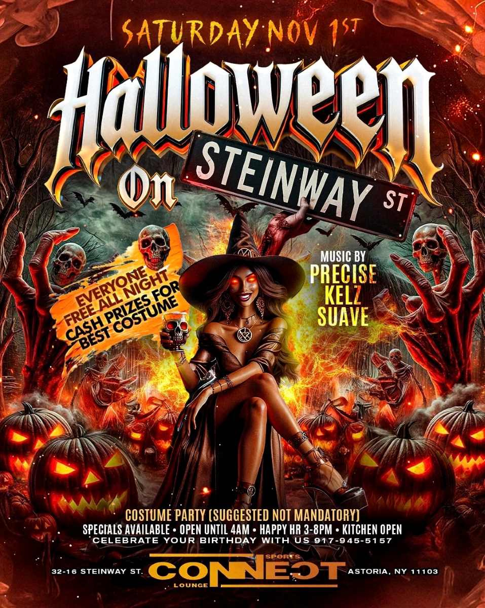 Buy tickets for Halloween on Steinway Street at Connect Sports Lounge – Free Event Halloween on Steinway Street at Connect Sports Lounge – Free Event