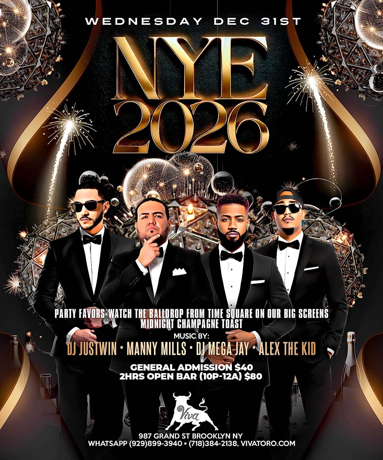 Buy tickets for New Years Eve 2026- Brooklyn New Years Eve 2026- Brooklyn