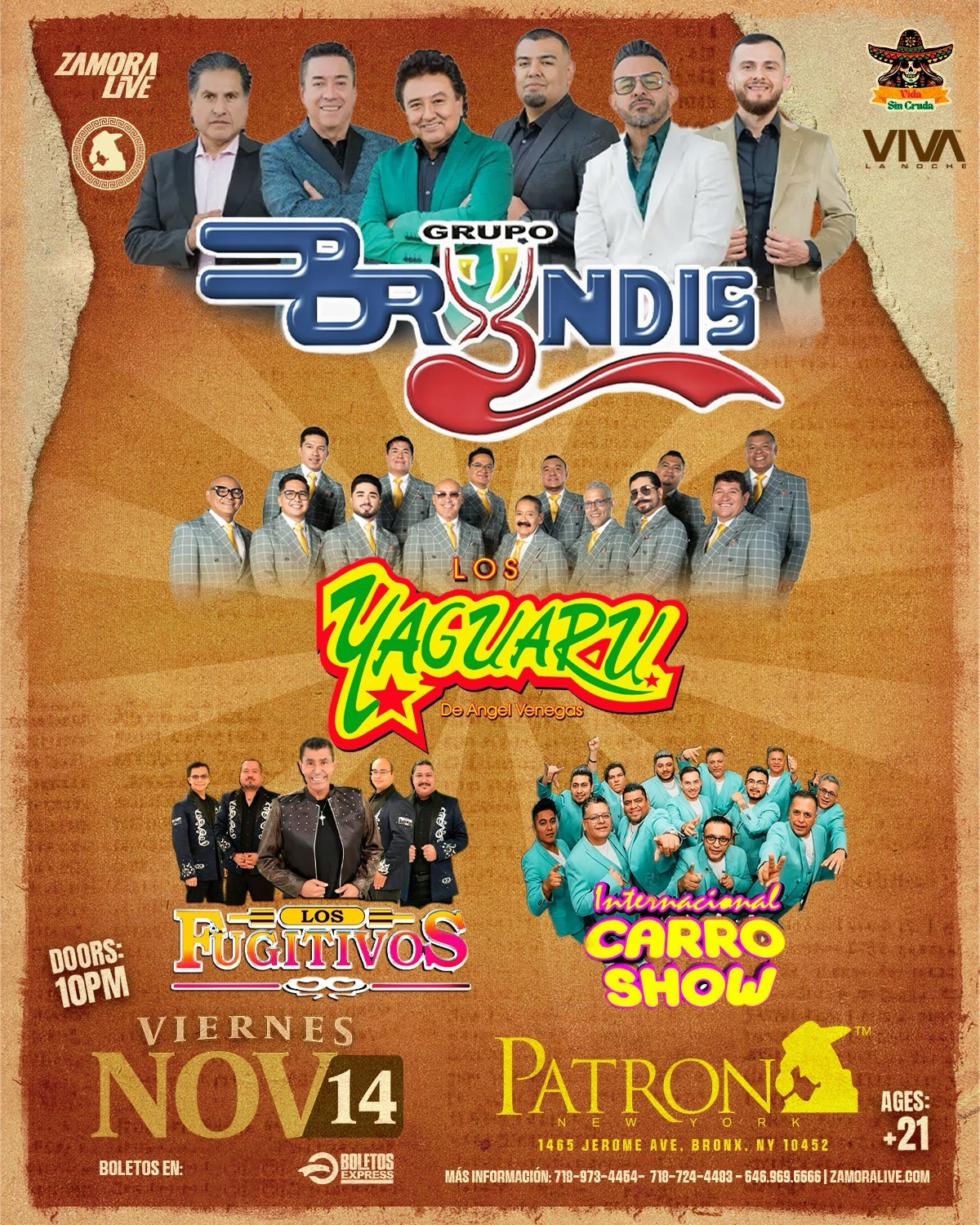 GRUPO  BRYNDIS & LOS YAGUARU