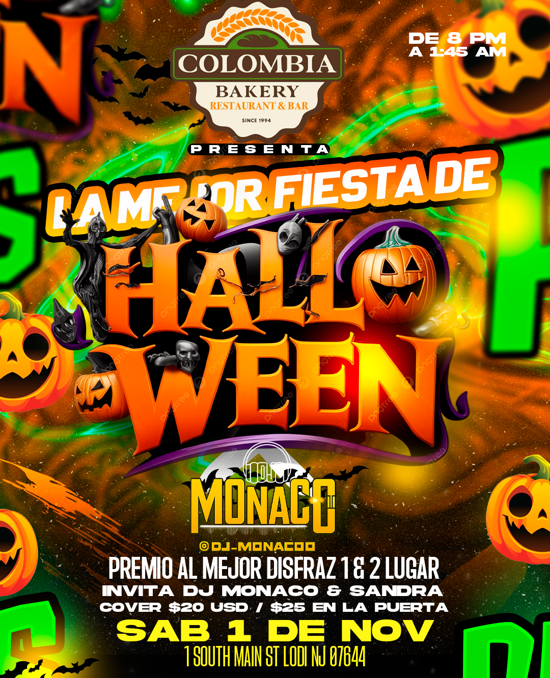 Buy tickets for LA MEJOR FIESTA DE HALLOWEEN LA MEJOR FIESTA DE HALLOWEEN