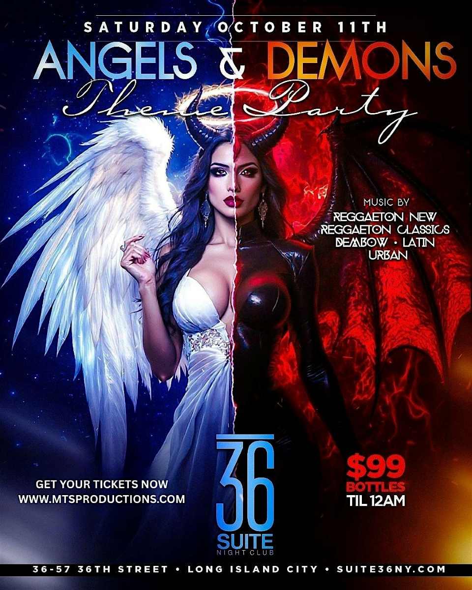 Angels & Demons Theme Party at Suite 36 Night Club – Saturday, October 11th