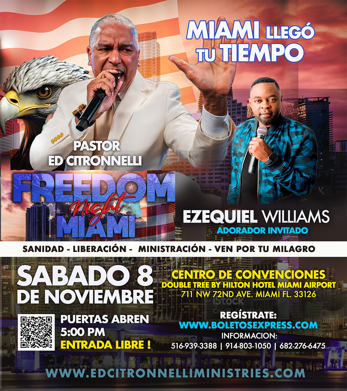 NOCHE DE LIBERACION EN MIAMI