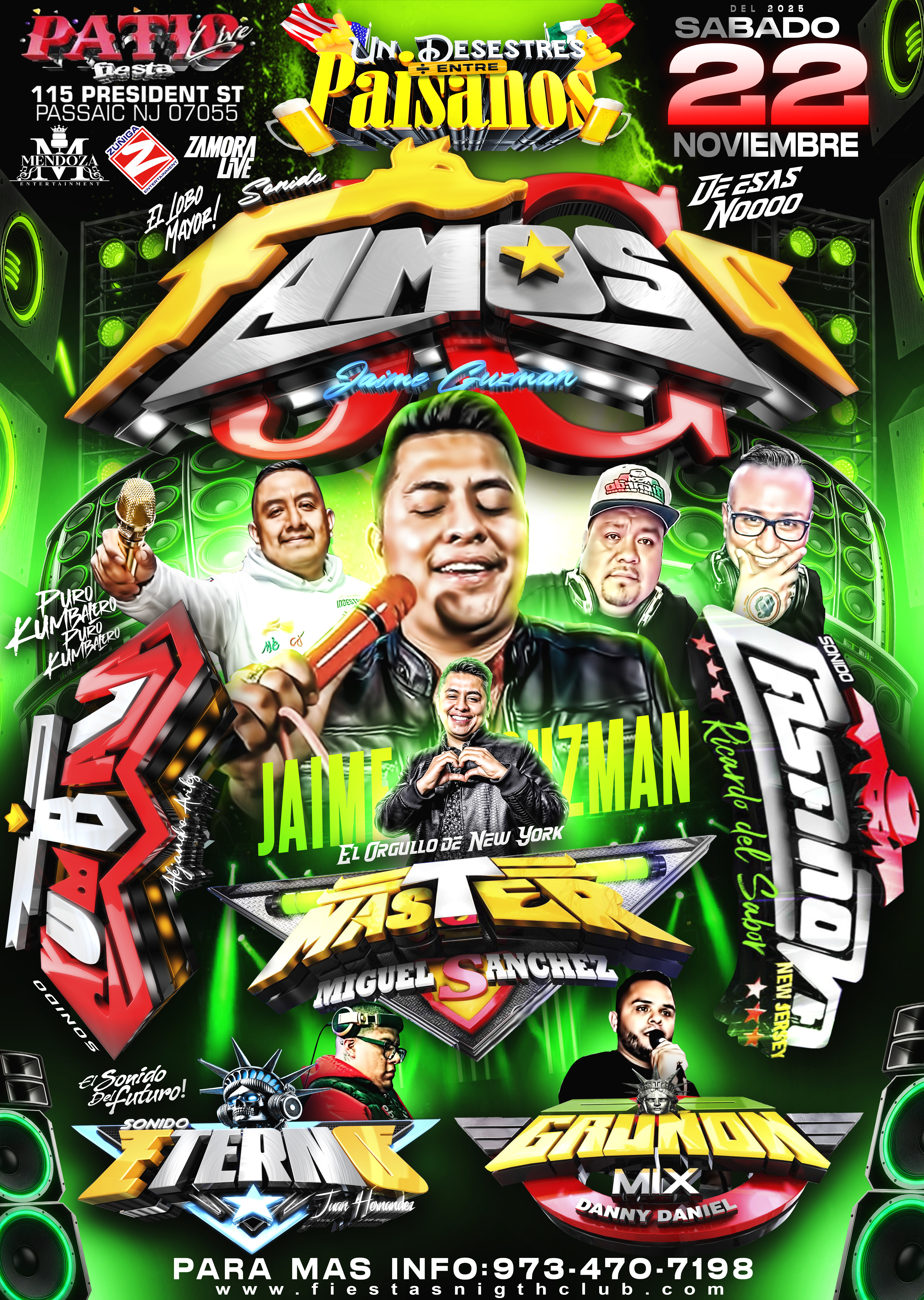 SONIDO FAMOSO, KUMBALA, MASTER, CASANOVA, ETERNO, GRUÑON MIX