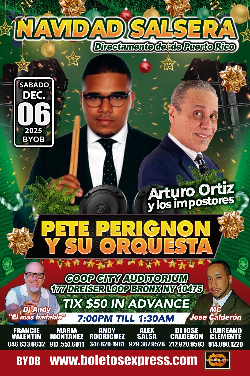 NAVIDAD SALSERA DIRECTAMENTE DESDE PUERTO RICO