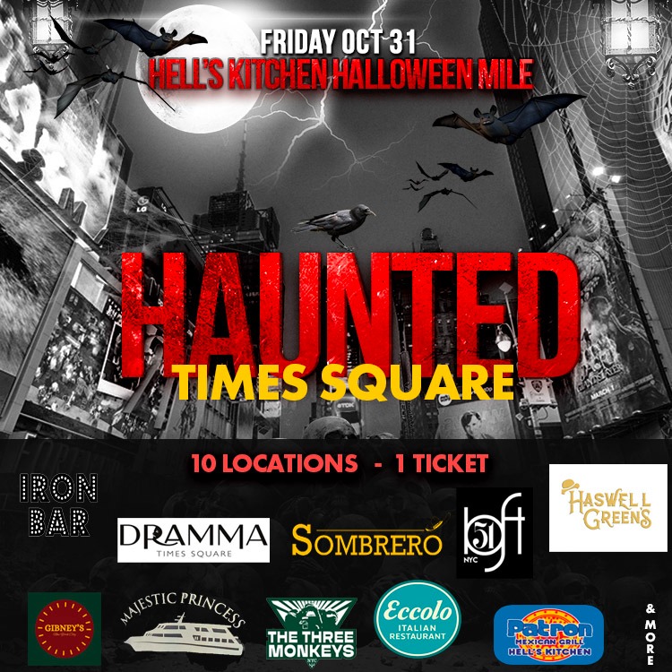 TIMES SQUARE: HAUNTED - 10 VENUES, 1 BRACELET