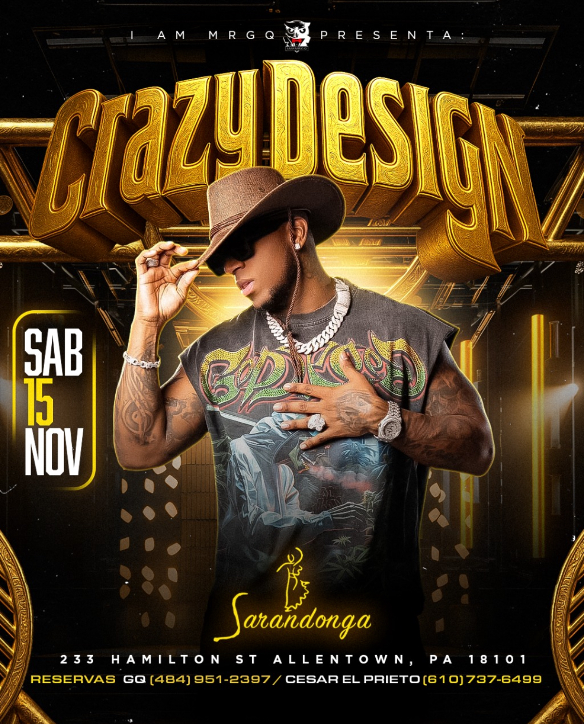 Buy tickets for CRAZY DESIGN CRAZY DESIGN
