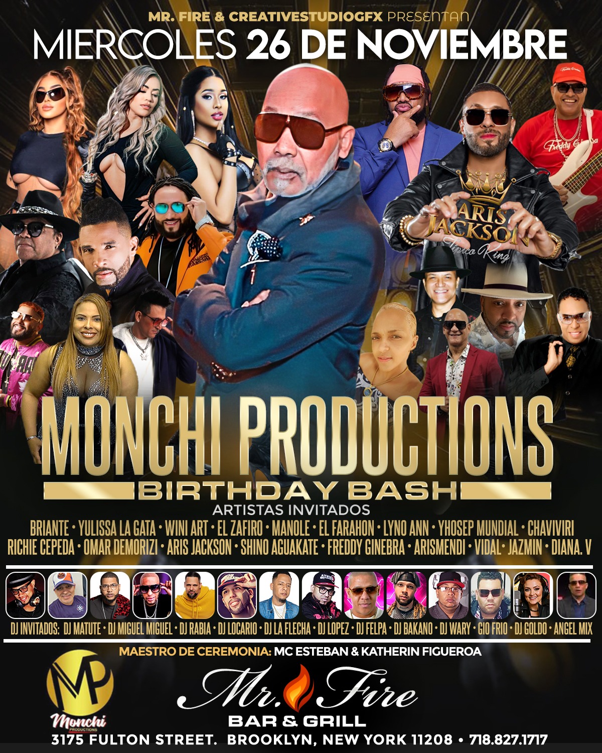 MONCHI PRODUCTIONS BIRTHDAY BASH