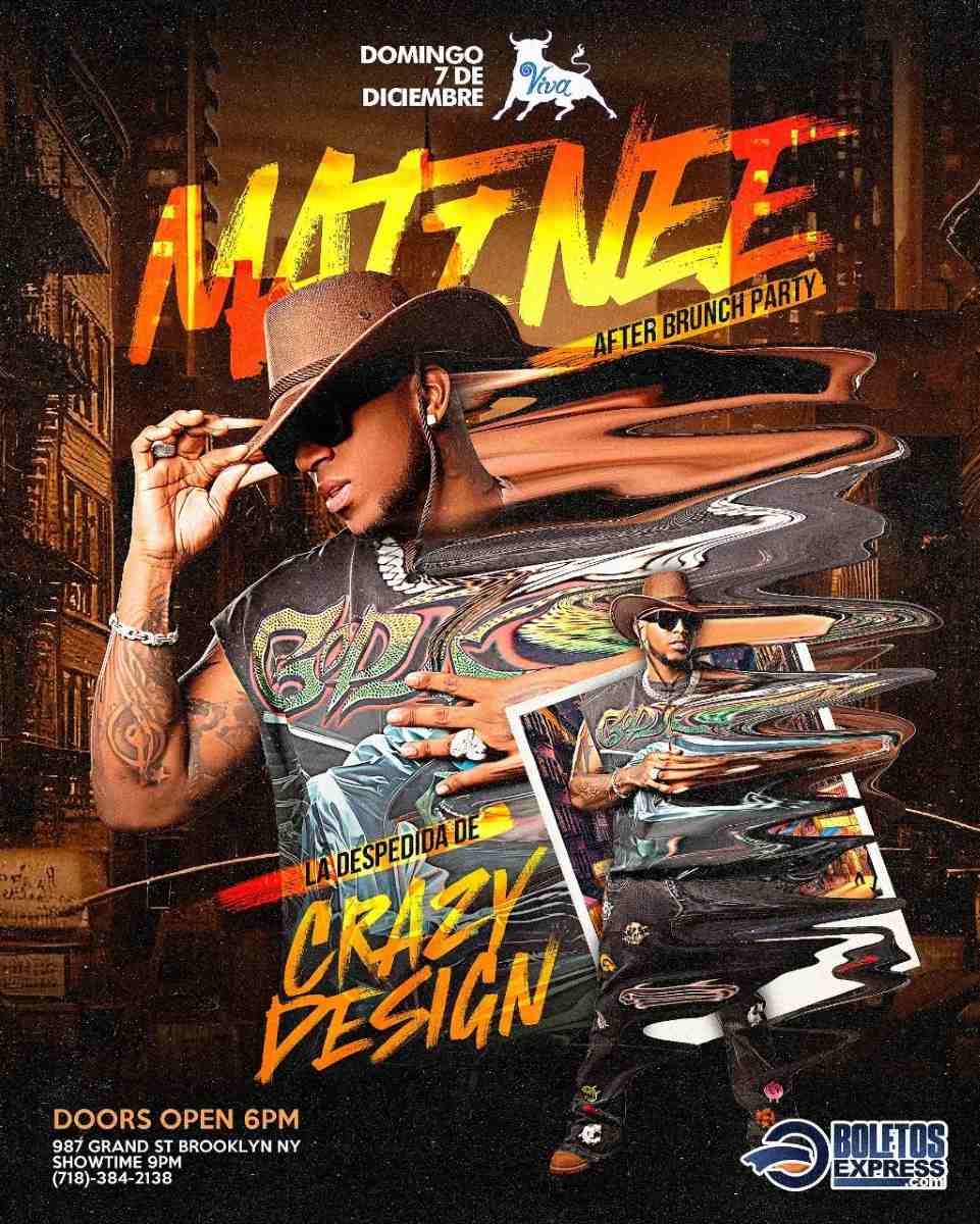 Crazy Design Live at Viva Toro Brooklyn – Sunday, December 7th