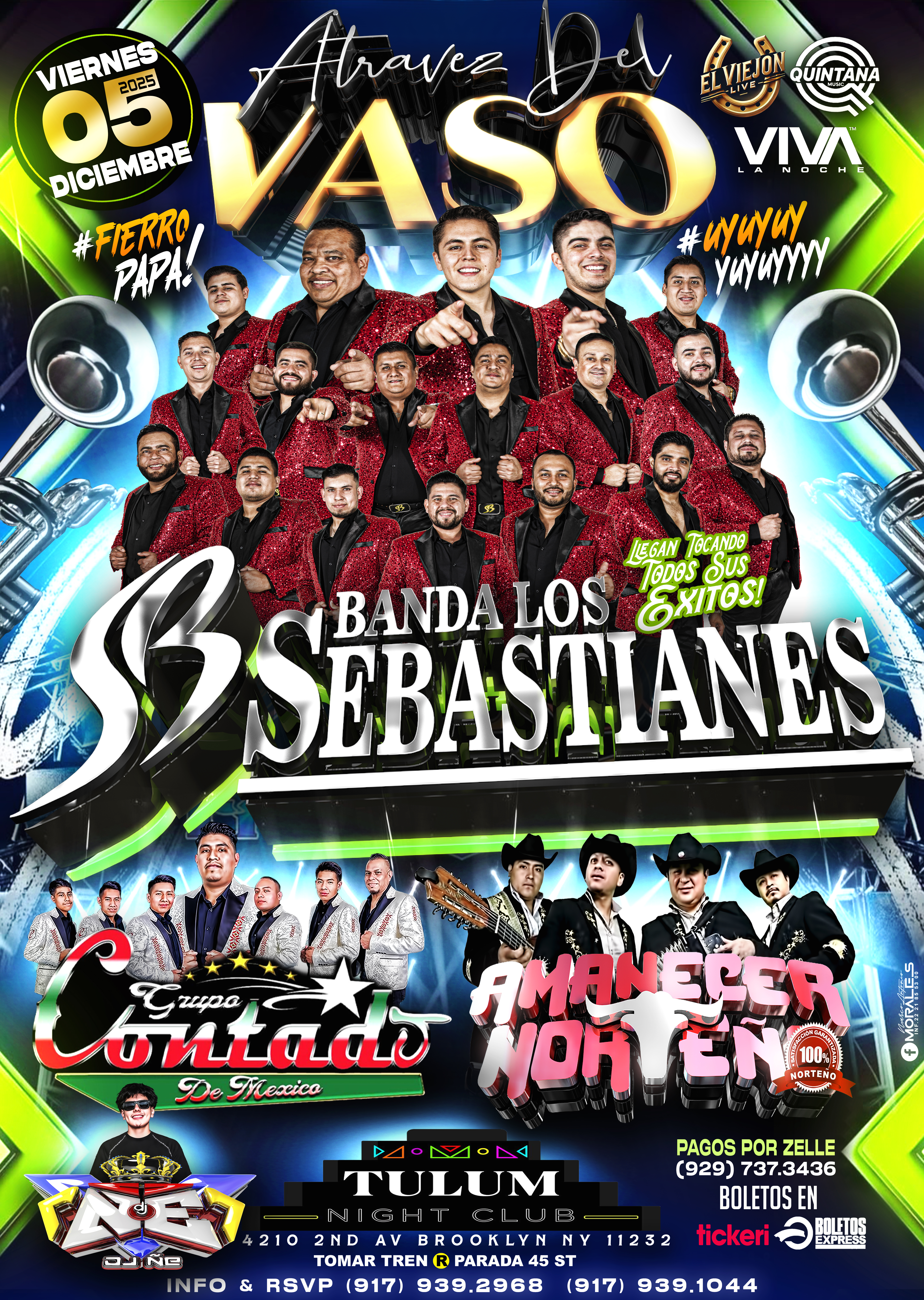 Buy tickets for BANDA LOS SEBASTIANES | GRUPO CONTADO & AMANECER NORTEÑO BANDA LOS SEBASTIANES | GRUPO CONTADO & AMANECER NORTEÑO