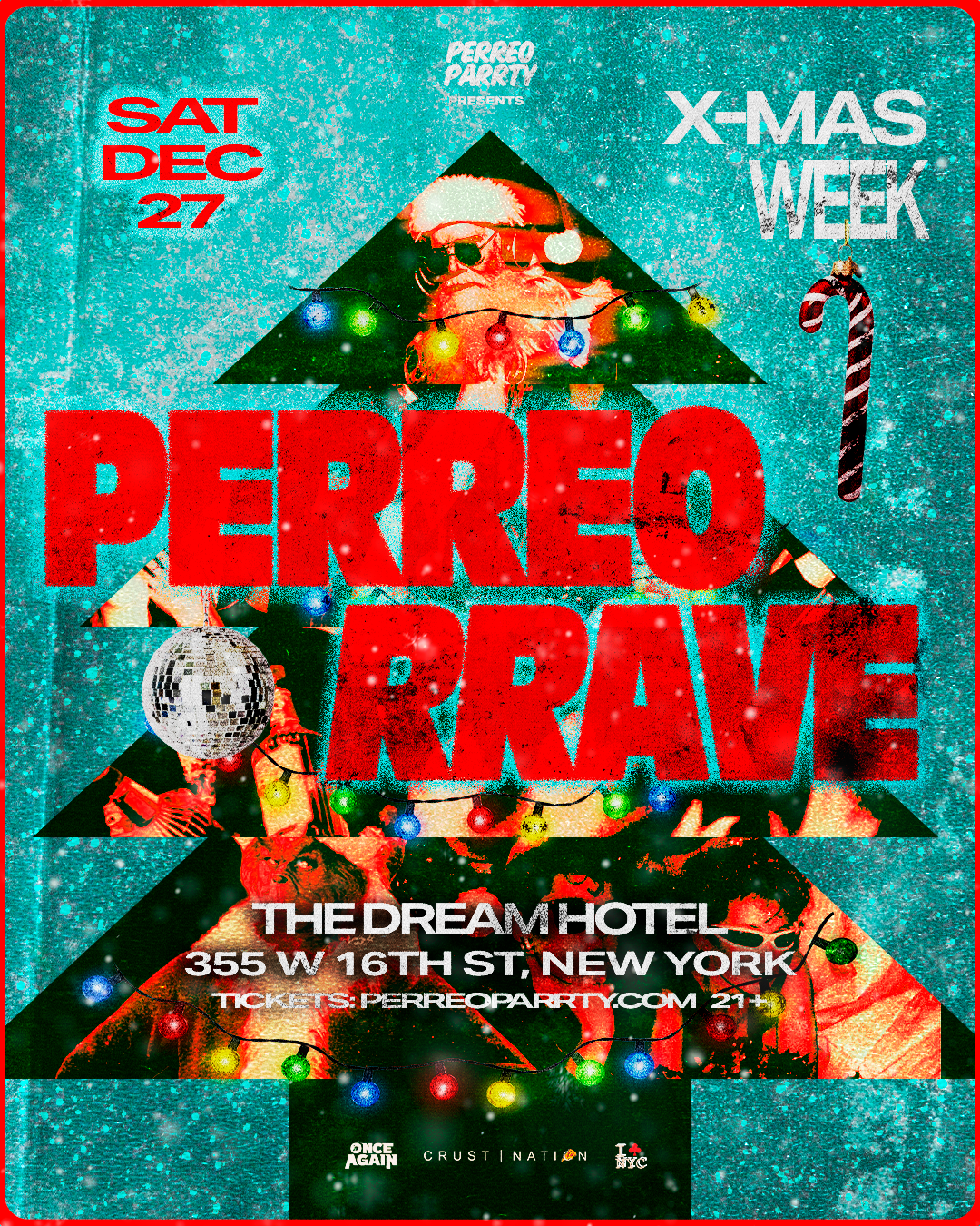 PERREO RAVE: #1 Reggaeton End-of-Year Party at Gallery DREAM DOWNTOWN