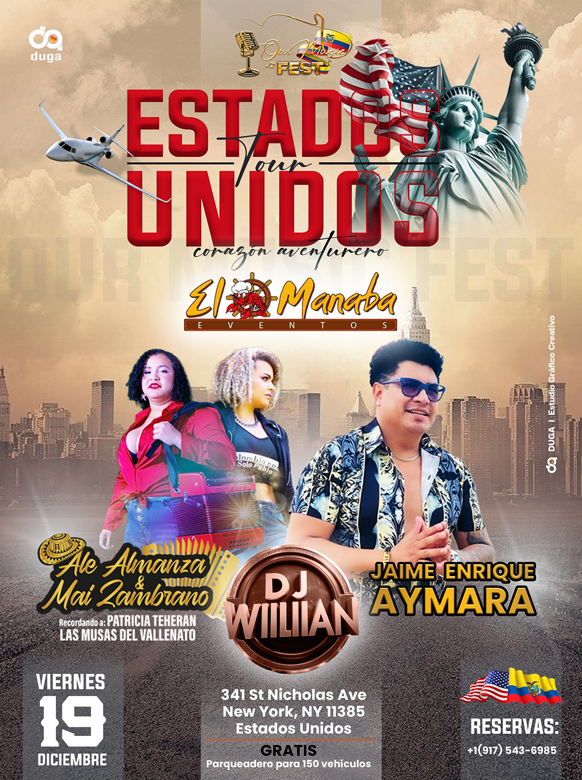 Buy tickets for ALE ALMANZA & MAI ZAMBRANO | JAIME ENRIQUE AYMARA ALE ALMANZA & MAI ZAMBRANO | JAIME ENRIQUE AYMARA