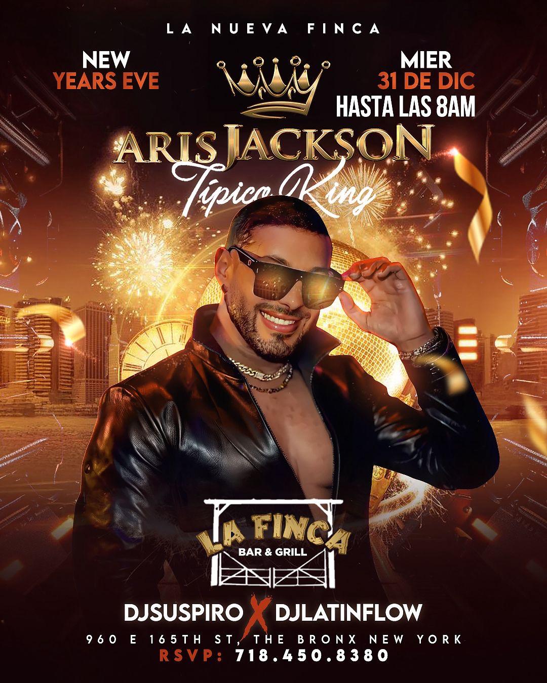 Buy tickets for ARIS JACKSON TIPICO KING ARIS JACKSON TIPICO KING