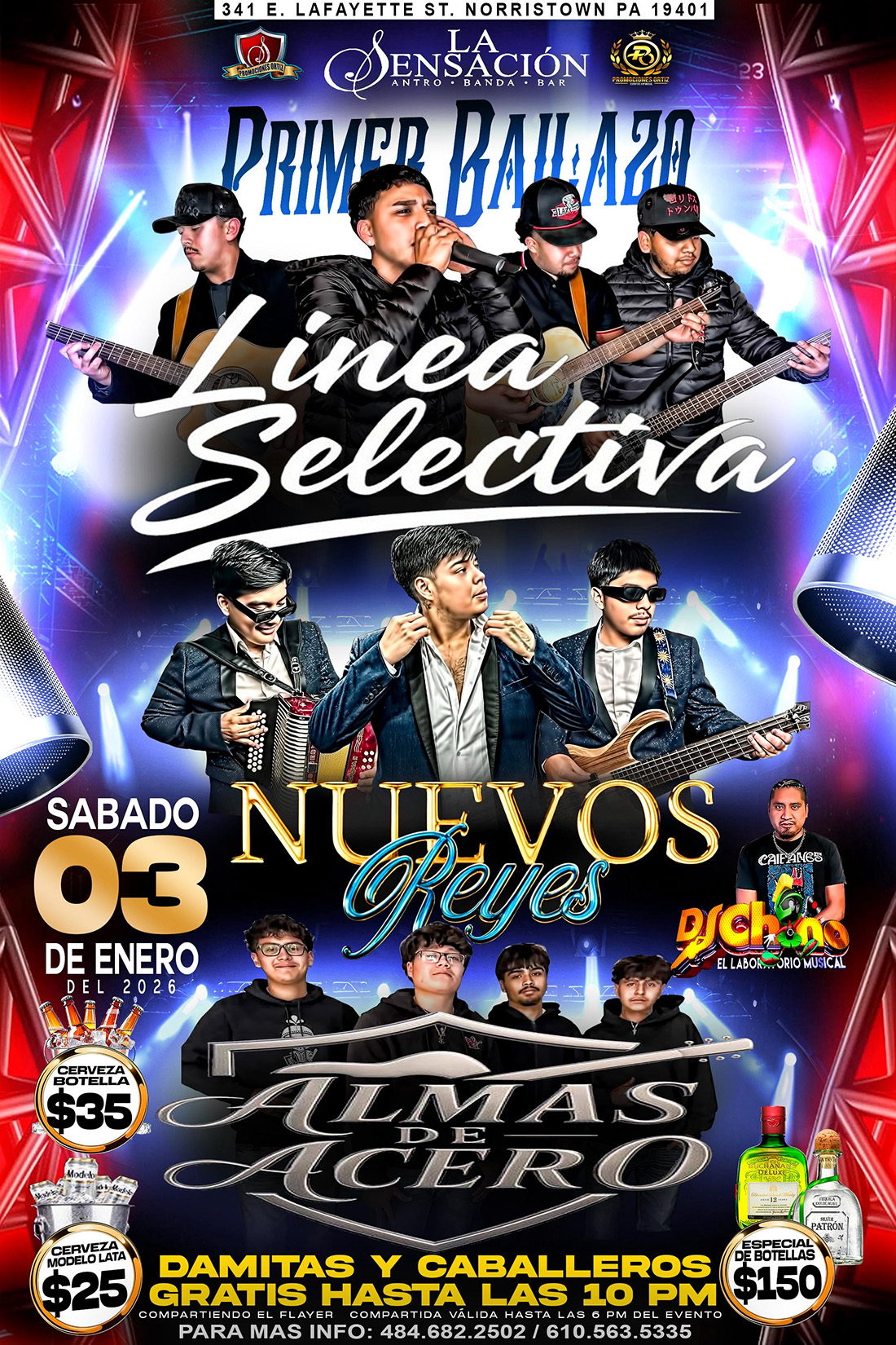 LINEA SELECTIVA | NUEVOS REYES | ALMAS DE ACERO