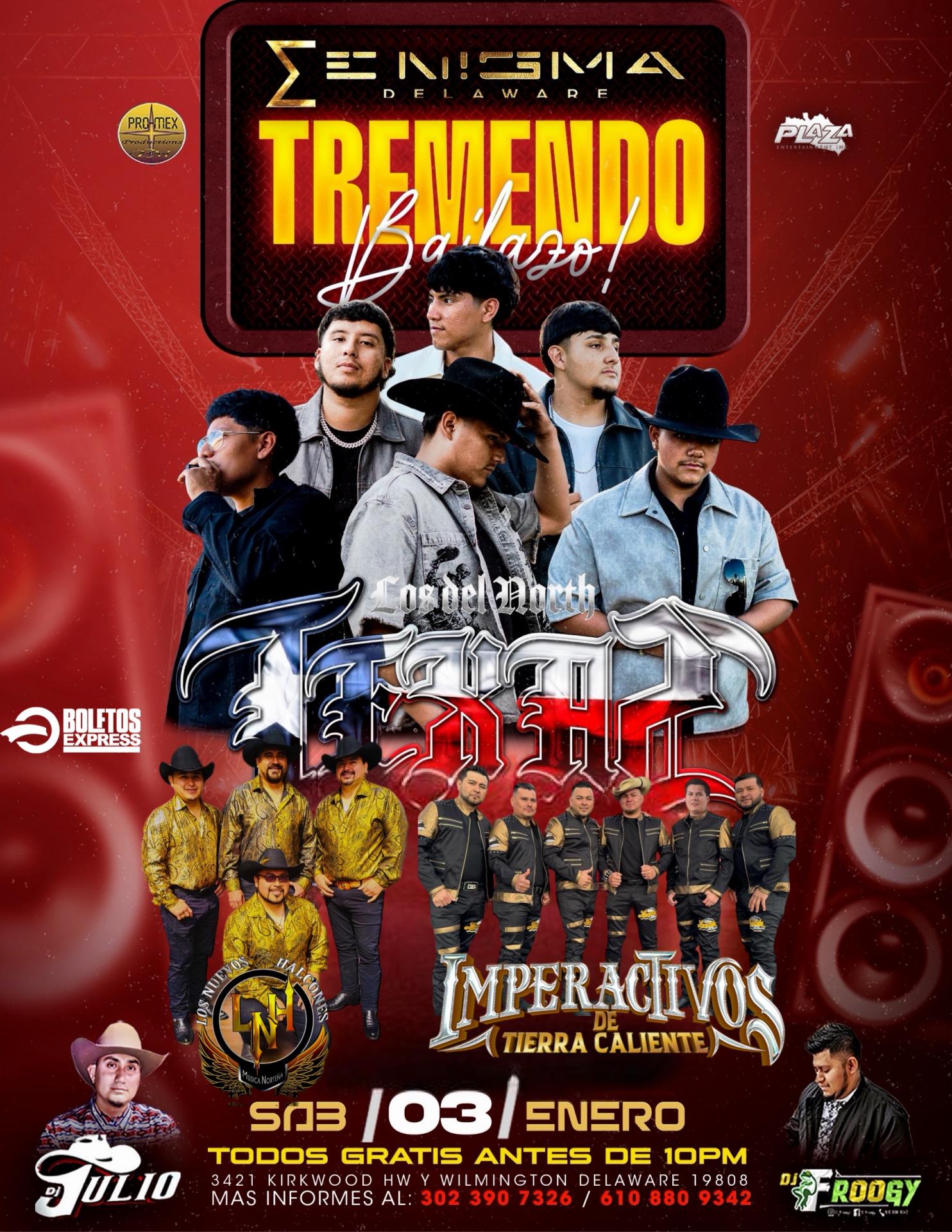 Buy tickets for Los Del North Texas Los Del North Texas