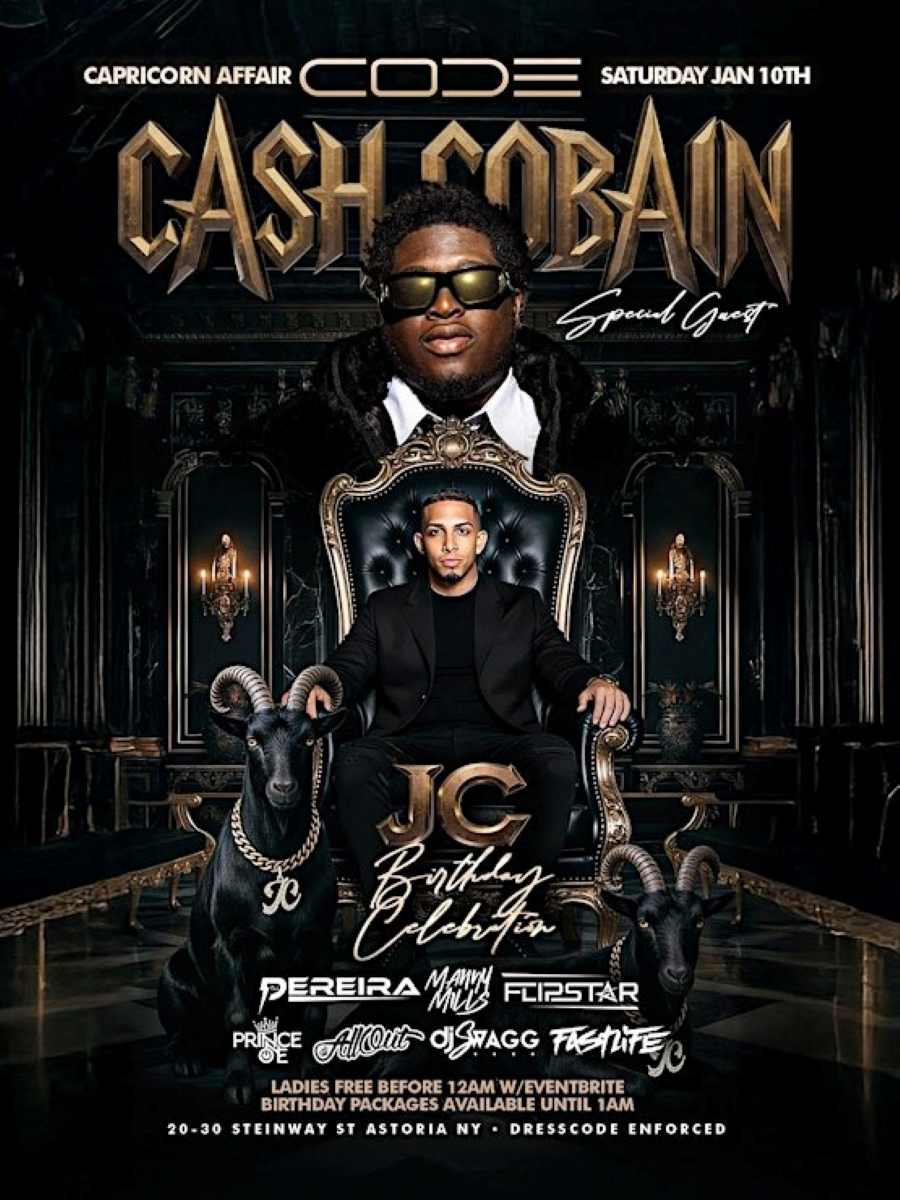 Cash Cobain Live at CODE Astoria | International Saturdays