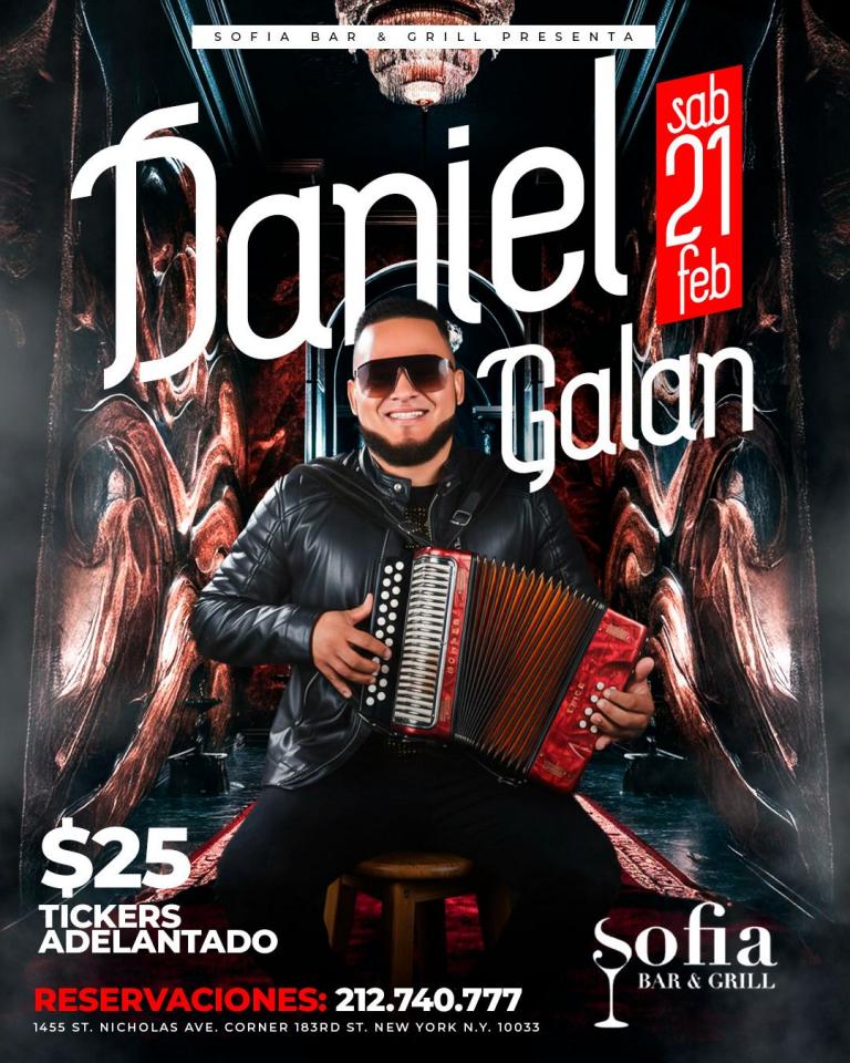 Buy tickets for DANIEL GALAN DANIEL GALAN