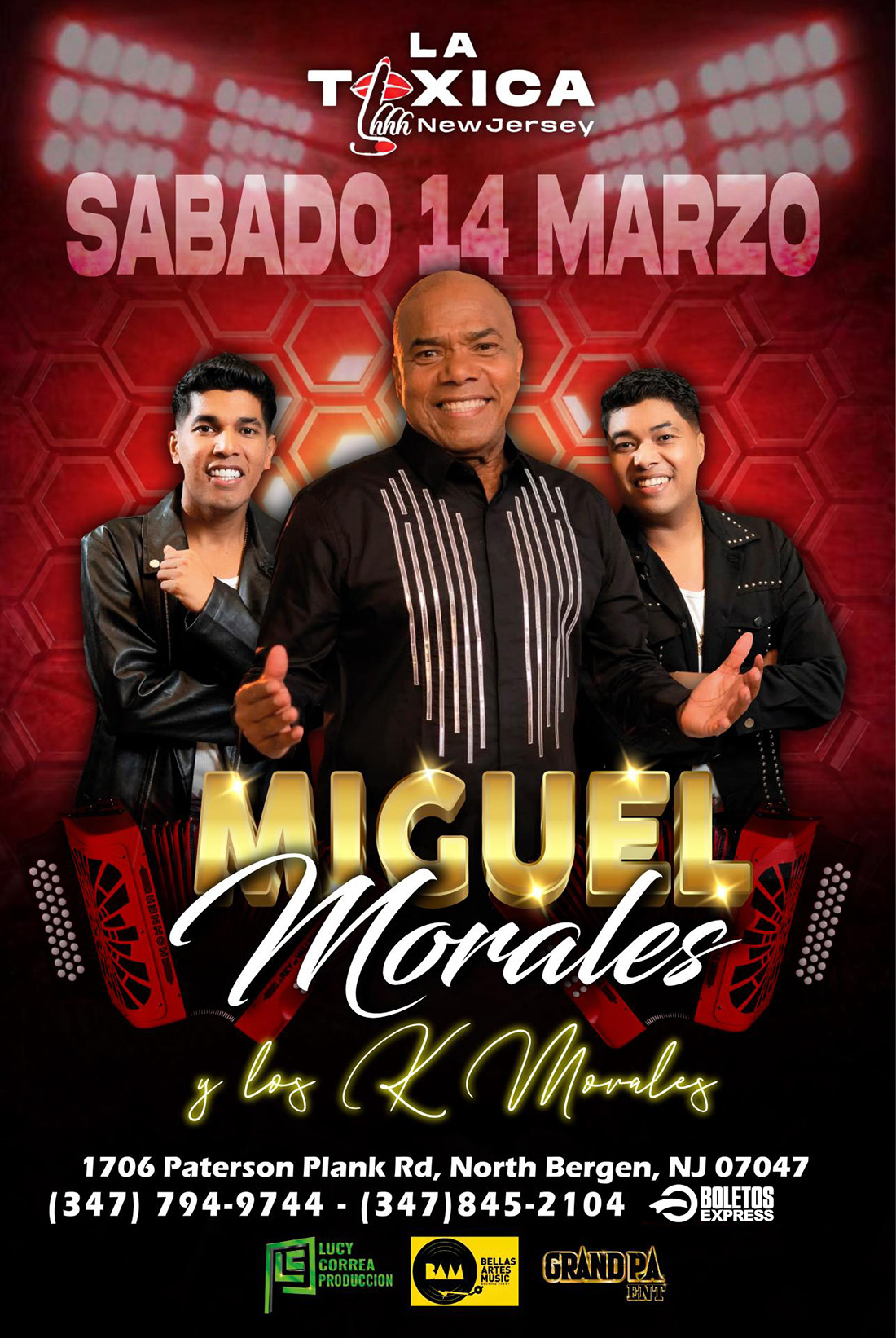 MIGUEL MORALES Y LOS K MORALES EN NEW JERSEY