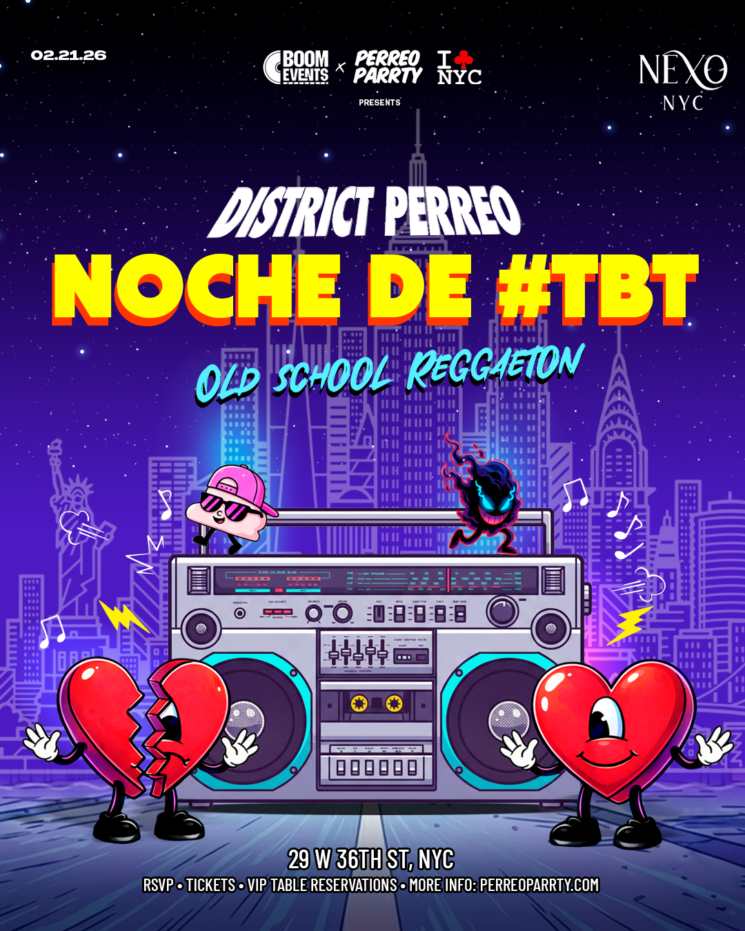 Buy tickets for Noche de TBT - Old School Reggaeton Night at Nexo Club Midtown NYC Noche de TBT - Old School Reggaeton Night at Nexo Club Midtown NYC