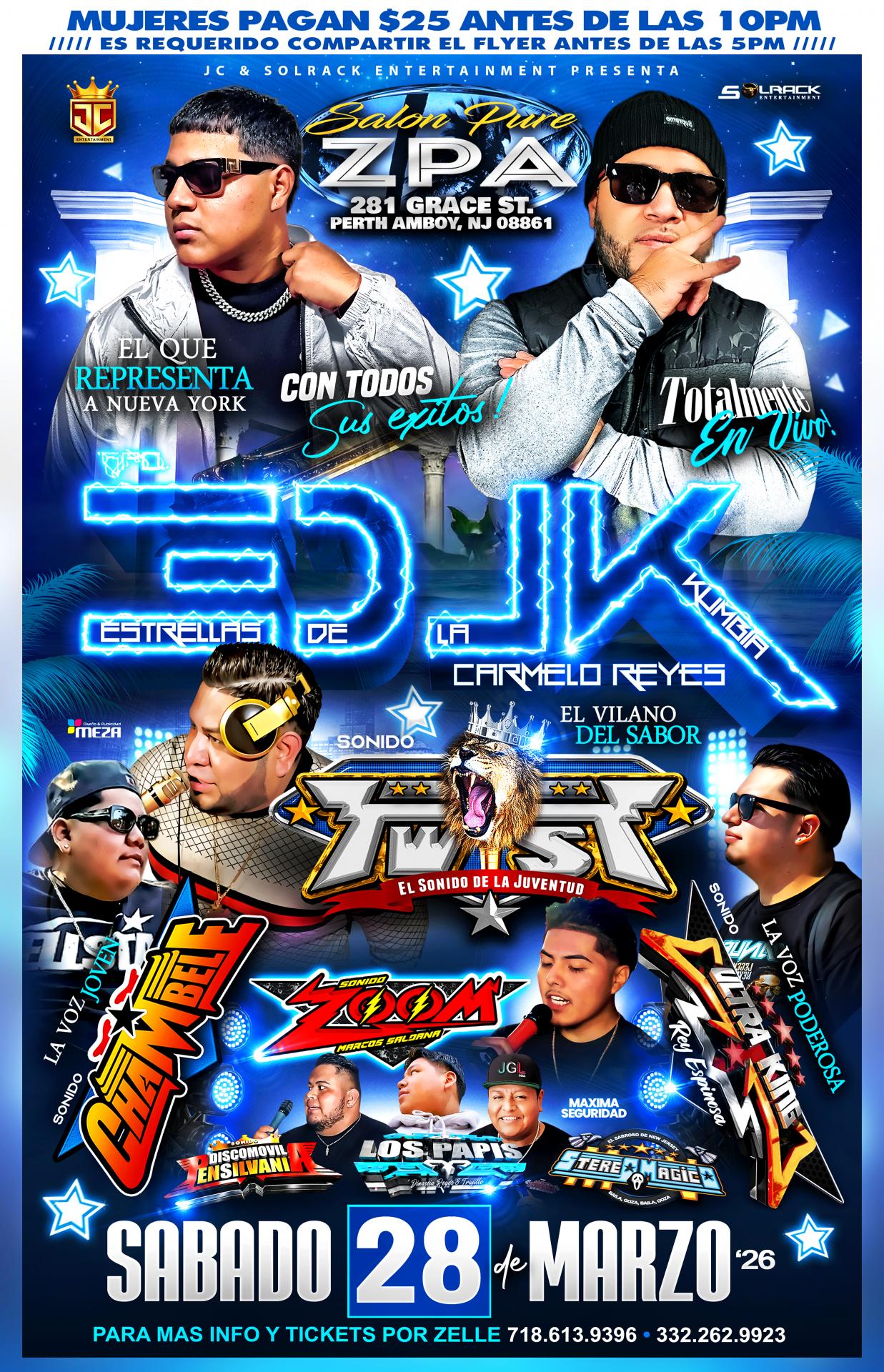 ESTRELLAS DE LA KUMBIA | SONIDO TWIST | SONIDO CHAMBELE SONIDO ULTRA KING