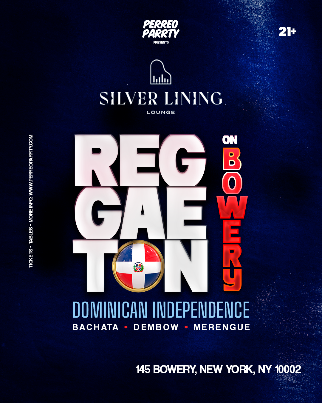 Buy tickets for REGGAETON on Bowery - Dominican Independence Party NYC REGGAETON on Bowery - Dominican Independence Party NYC