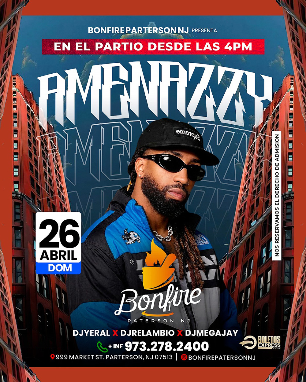 Buy tickets for Amenazzy Amenazzy