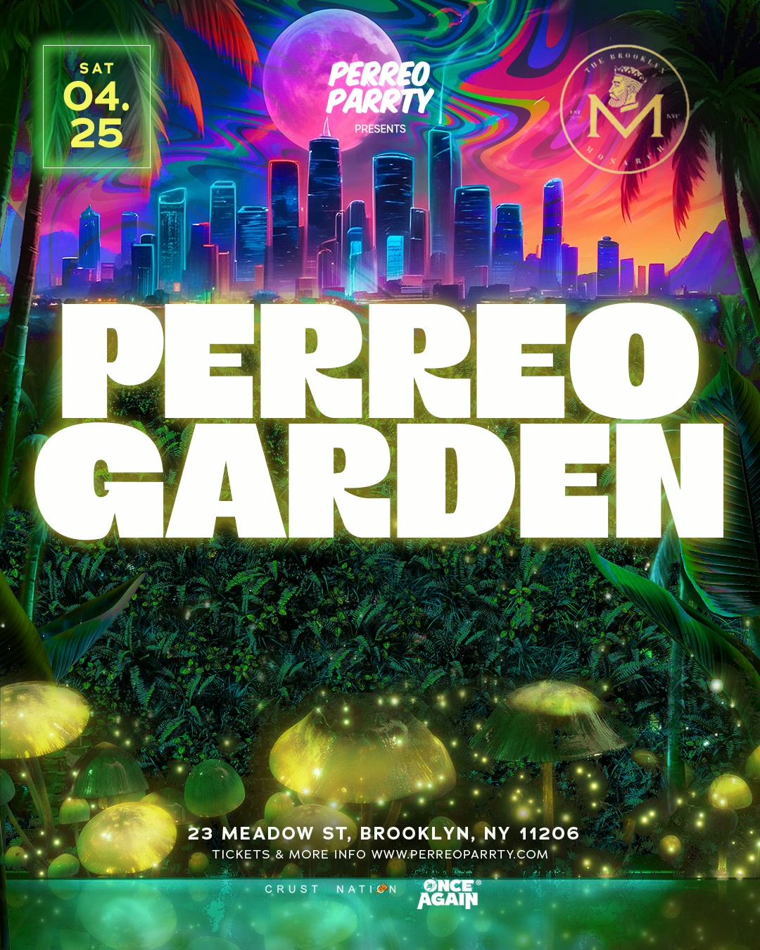 Buy tickets for PERREO GARDEN 420 - Reggaeton Dance Party, 18+ - Brooklyn Warehouse PERREO GARDEN 420 - Reggaeton Dance Party, 18+ - Brooklyn Warehouse