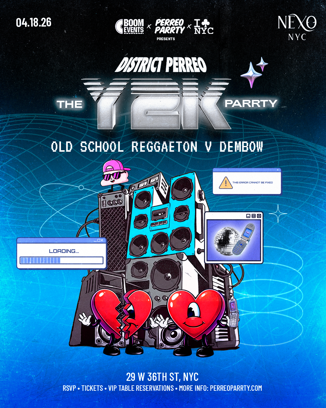The Y2K Parrty - Oldschool Dembow v Reggaeton Night at Nexo Club Midtown