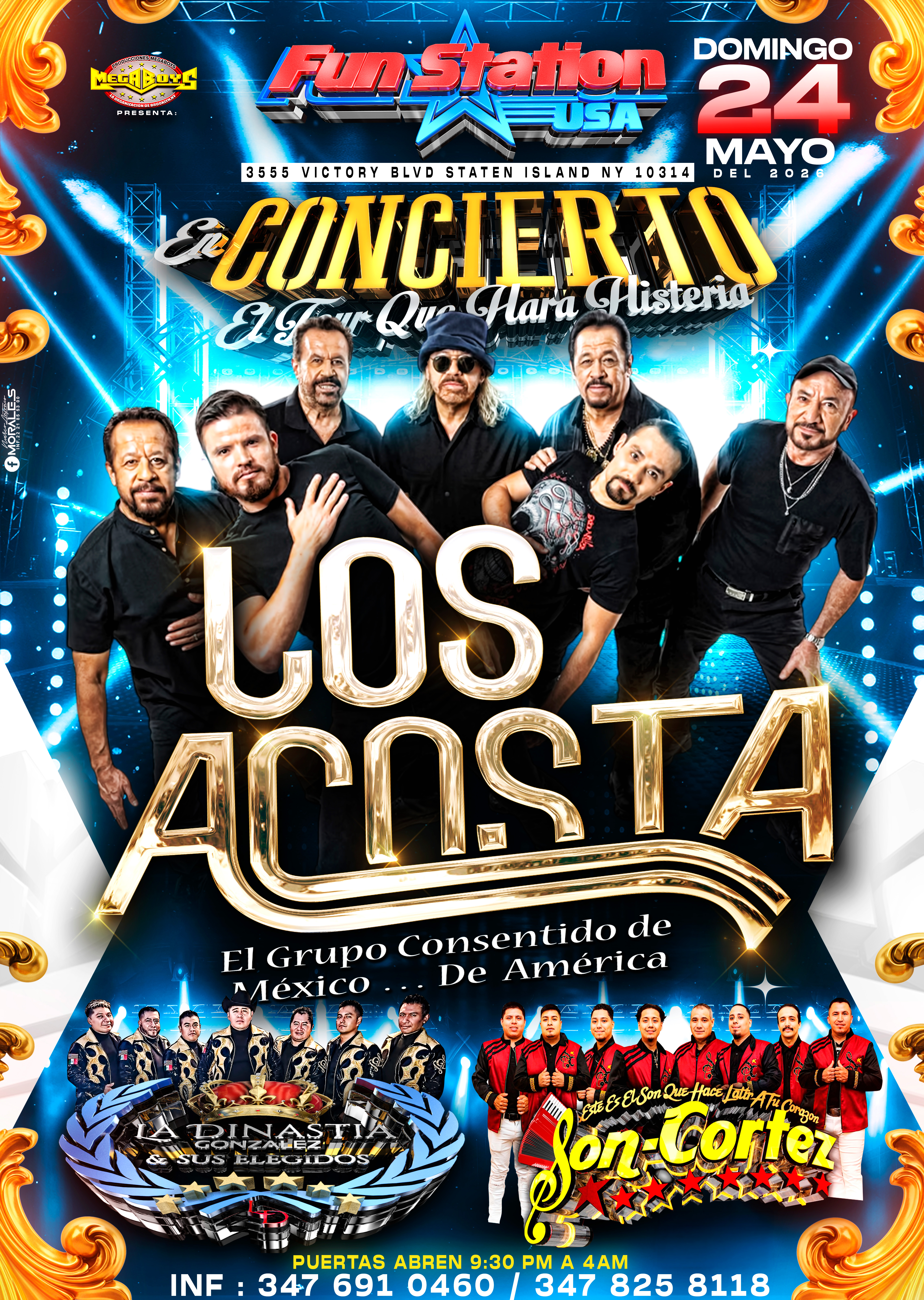 Buy tickets for LOS ACOSTA | LA DINASTIA GONZALEZ & SUS ELEGIDOS | SON-CORTEZ LOS ACOSTA | LA DINASTIA GONZALEZ & SUS ELEGIDOS | SON-CORTEZ