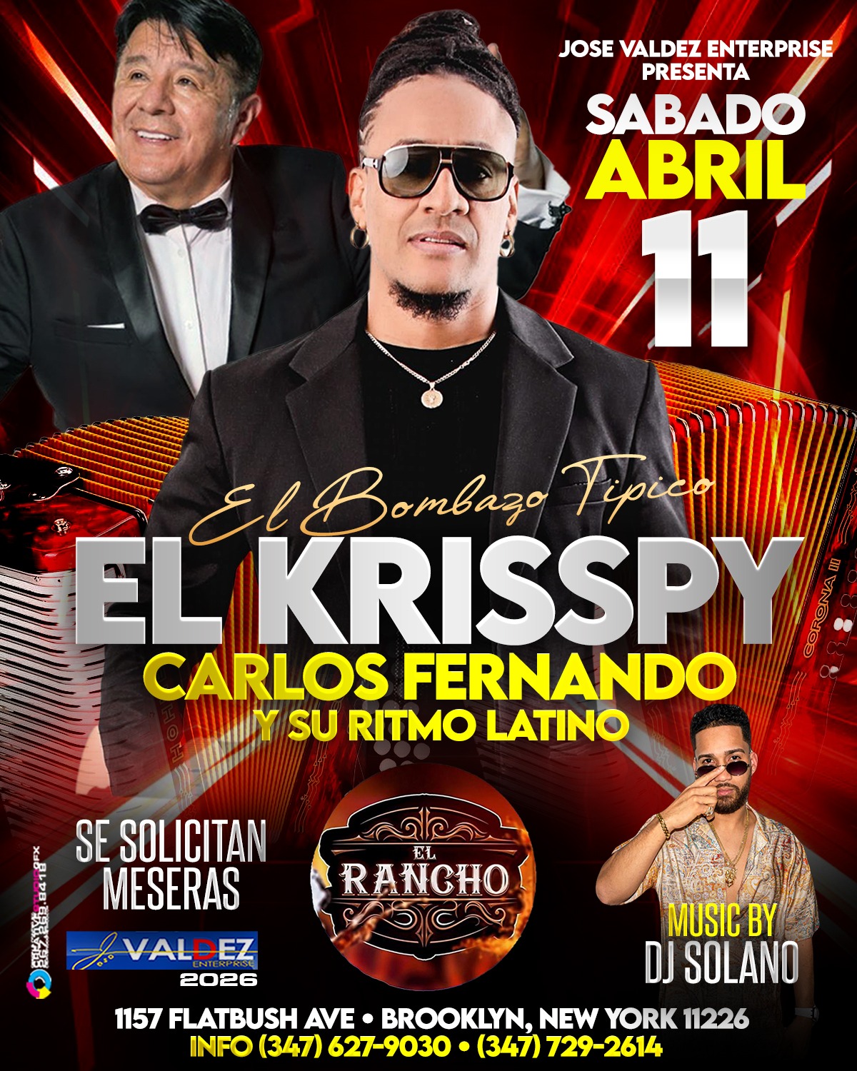EL KRISSPY  & CARLOS FERNANDO Y SU RITMO LATINO