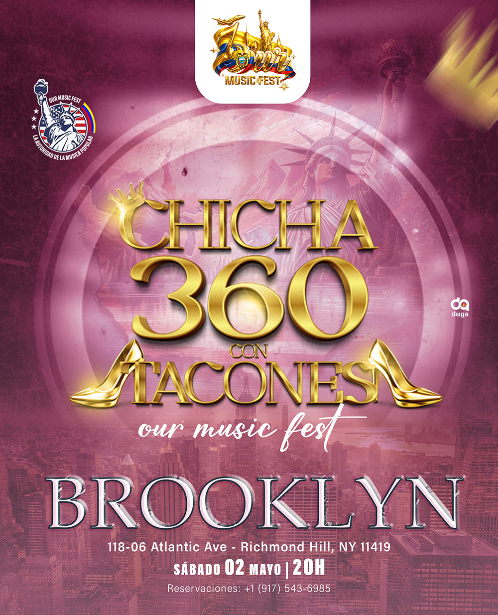 CHICHA 360 CON TACONES
