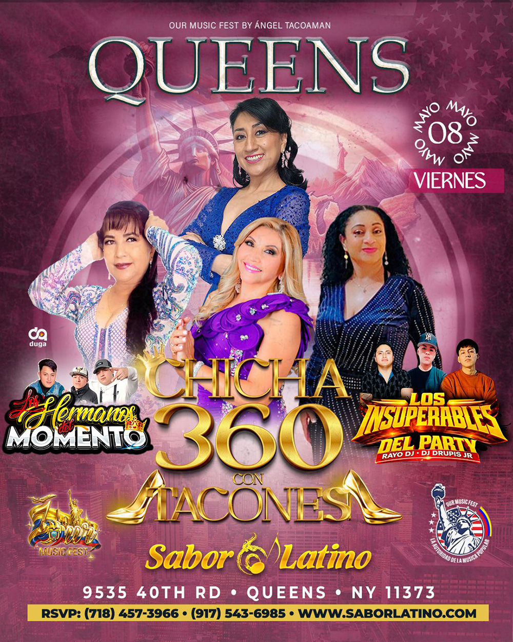 Buy tickets for CHICHA 360 CON TACONES CHICHA 360 CON TACONES