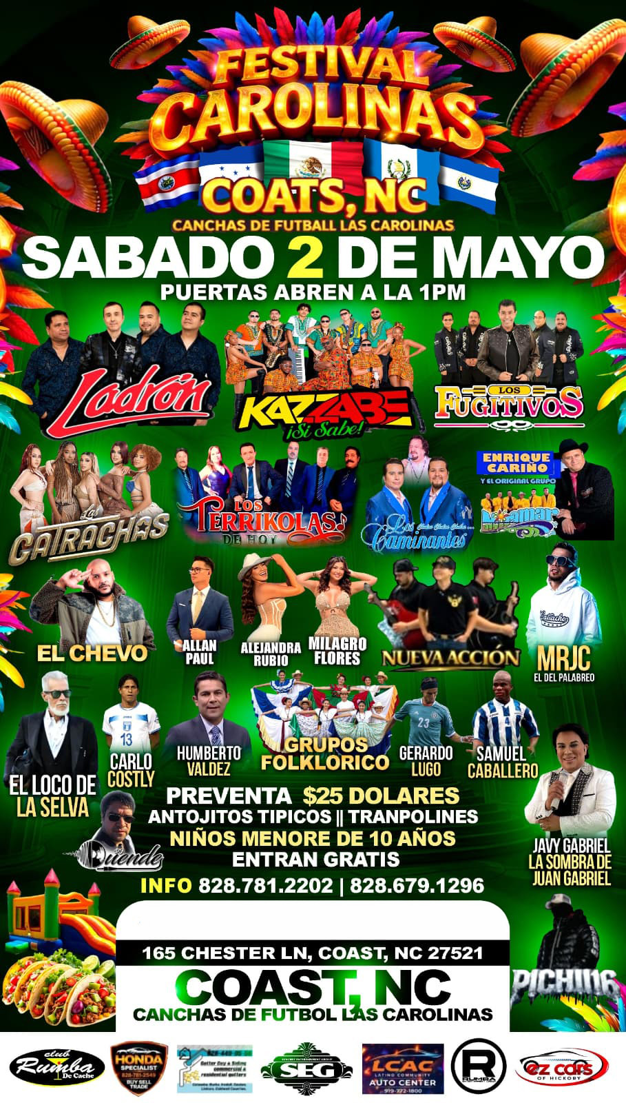 Buy tickets for FESTIVAL CAROLINAS FESTIVAL CAROLINAS