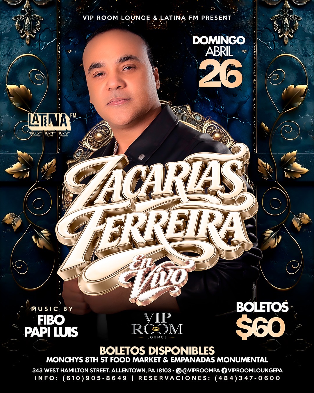Buy tickets for ZACARIAS FERREIRA ZACARIAS FERREIRA