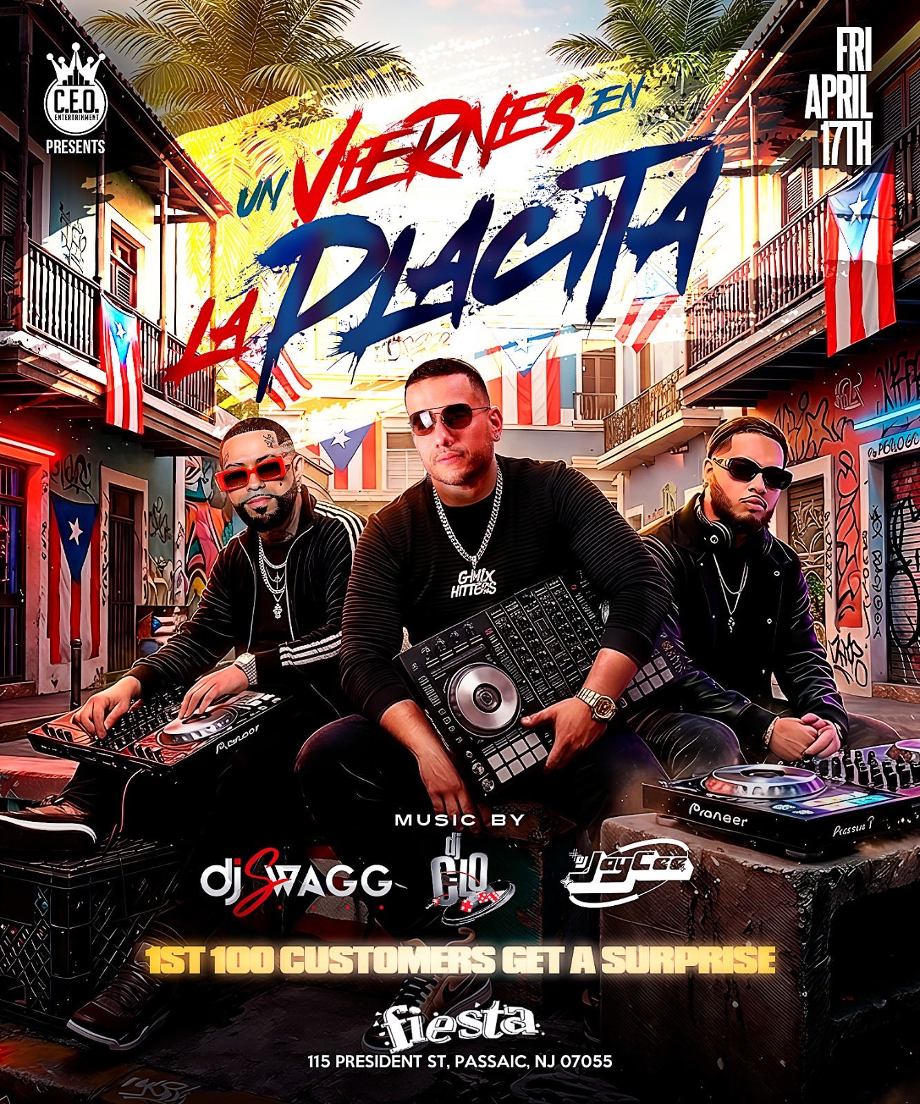 FIESTA FRIDAYS - UN VIERNES EN LA PLACITA