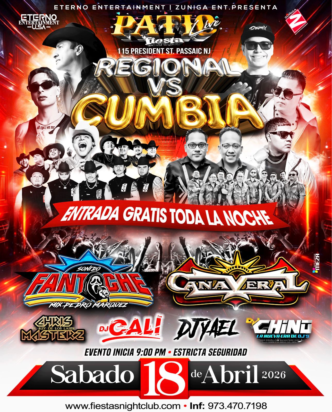 Buy tickets for REGIONAL VS CUMBIA REGIONAL VS CUMBIA