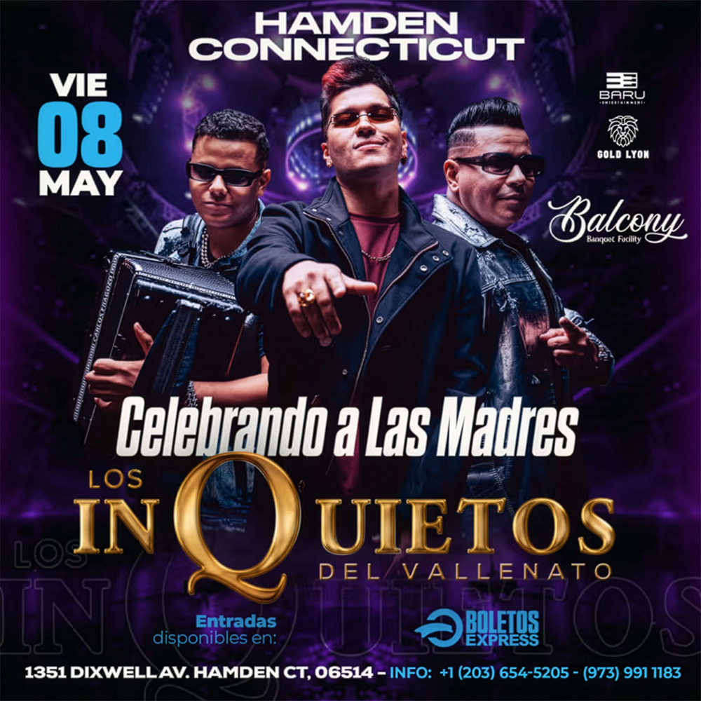 Los Inquietos del Vallenato | Hamden, CT