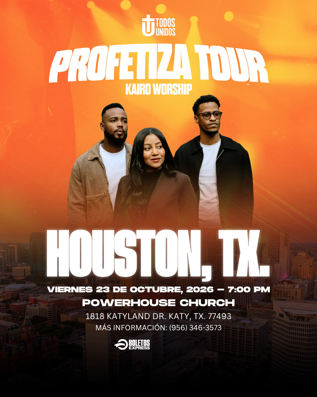 Buy tickets for PROFETIZA TOUR - HOUSTON, TX PROFETIZA TOUR - HOUSTON, TX