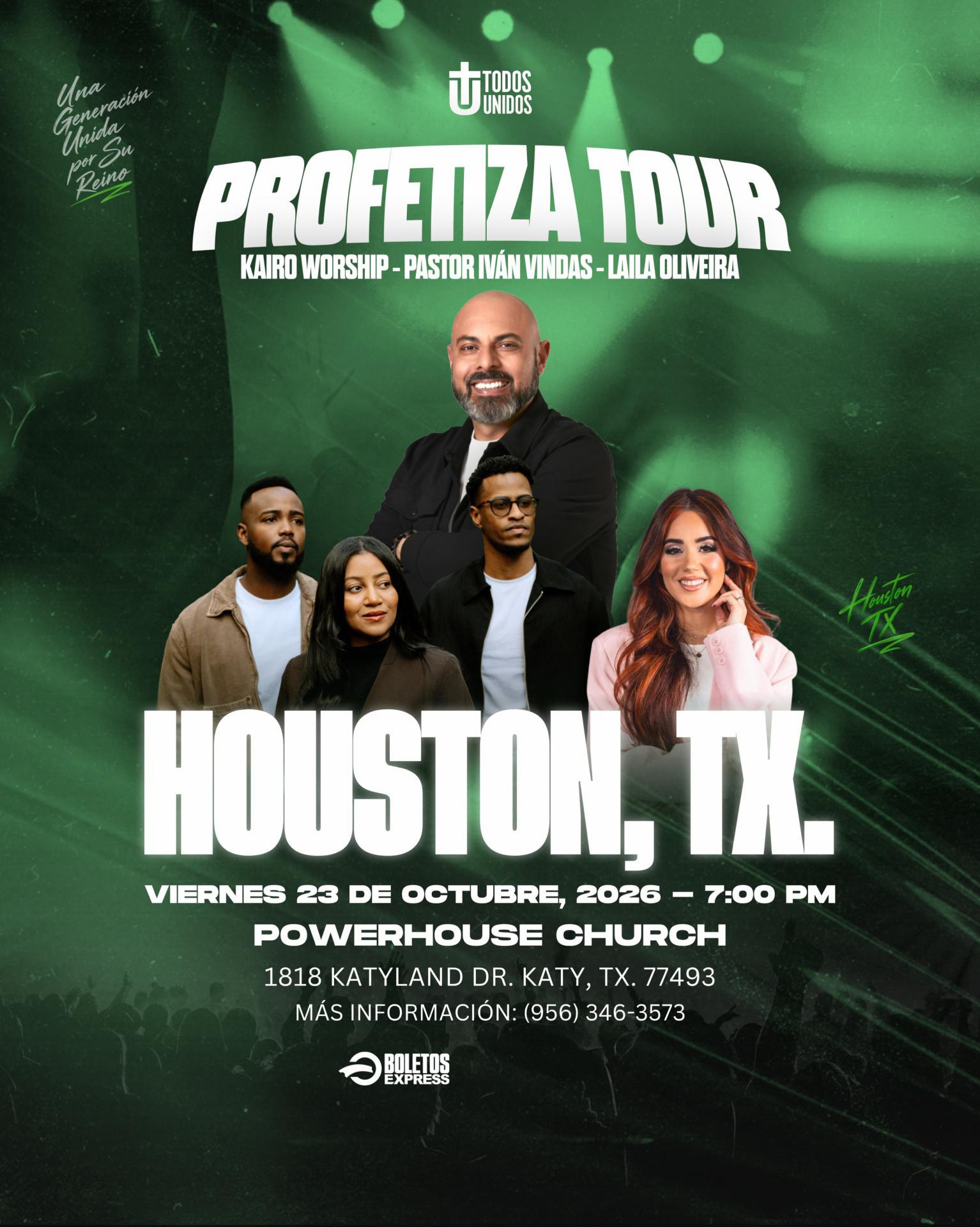 Buy tickets for PROFETIZA TOUR - HOUSTON, TX PROFETIZA TOUR - HOUSTON, TX