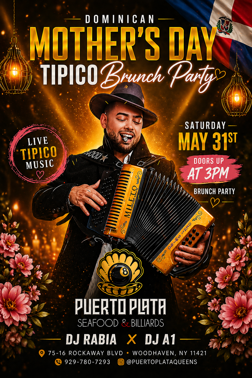 DOMINICAN MOTHER'S DAY TIPICO BRUNCH