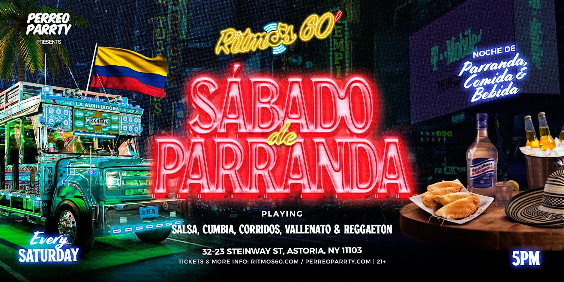 Cinco de Mayo - Sabado de Parranda -Colombian Salsa, Vallenato Reggaeton