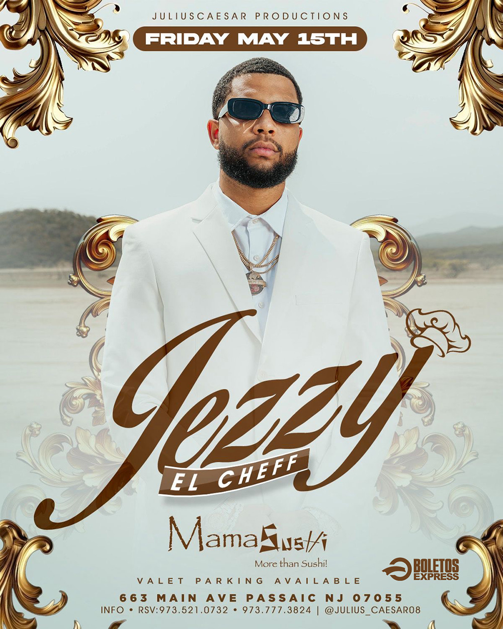 Buy tickets for JEZZY EL CHEF JEZZY EL CHEF