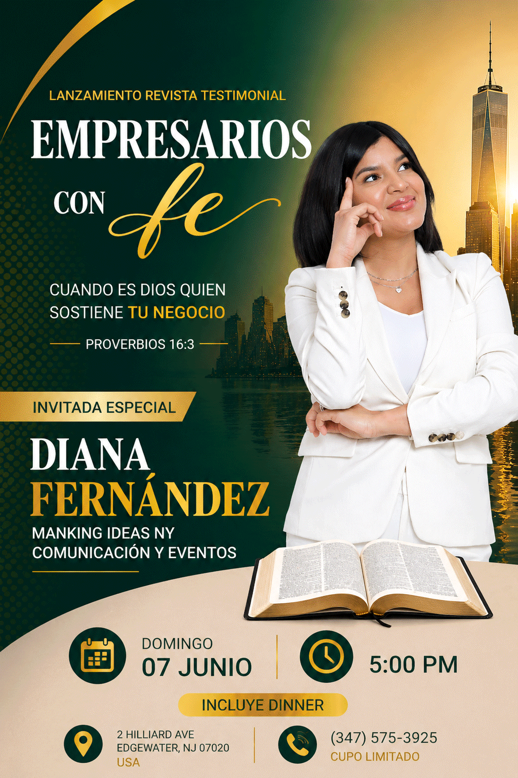 Buy tickets for Empresarios con fe Empresarios con fe