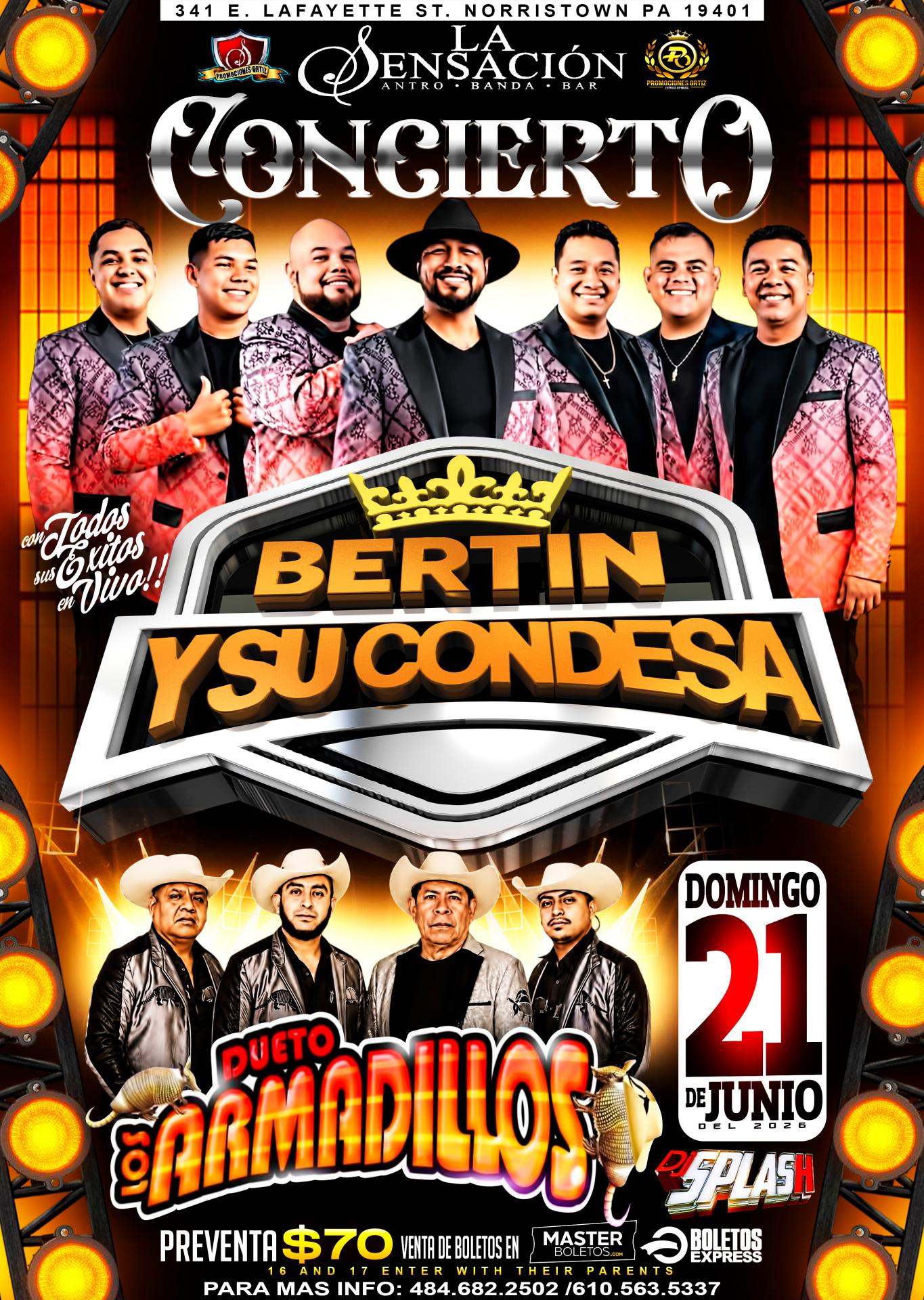 BERTIN Y SU CONDESA & DUETO LOS AMARILLOS