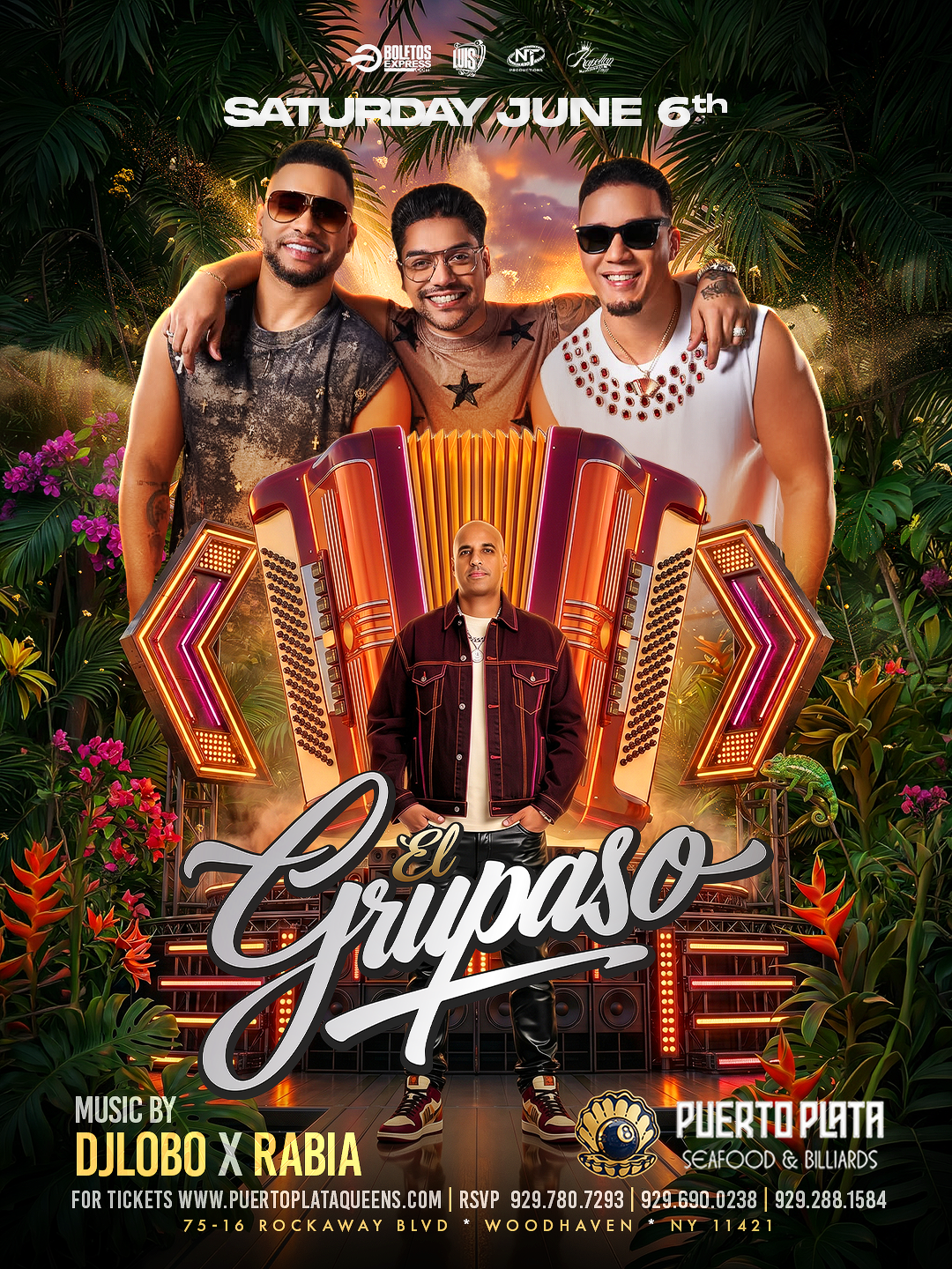 Buy tickets for El Grupaso featuring DJ Lobo El Grupaso featuring DJ Lobo