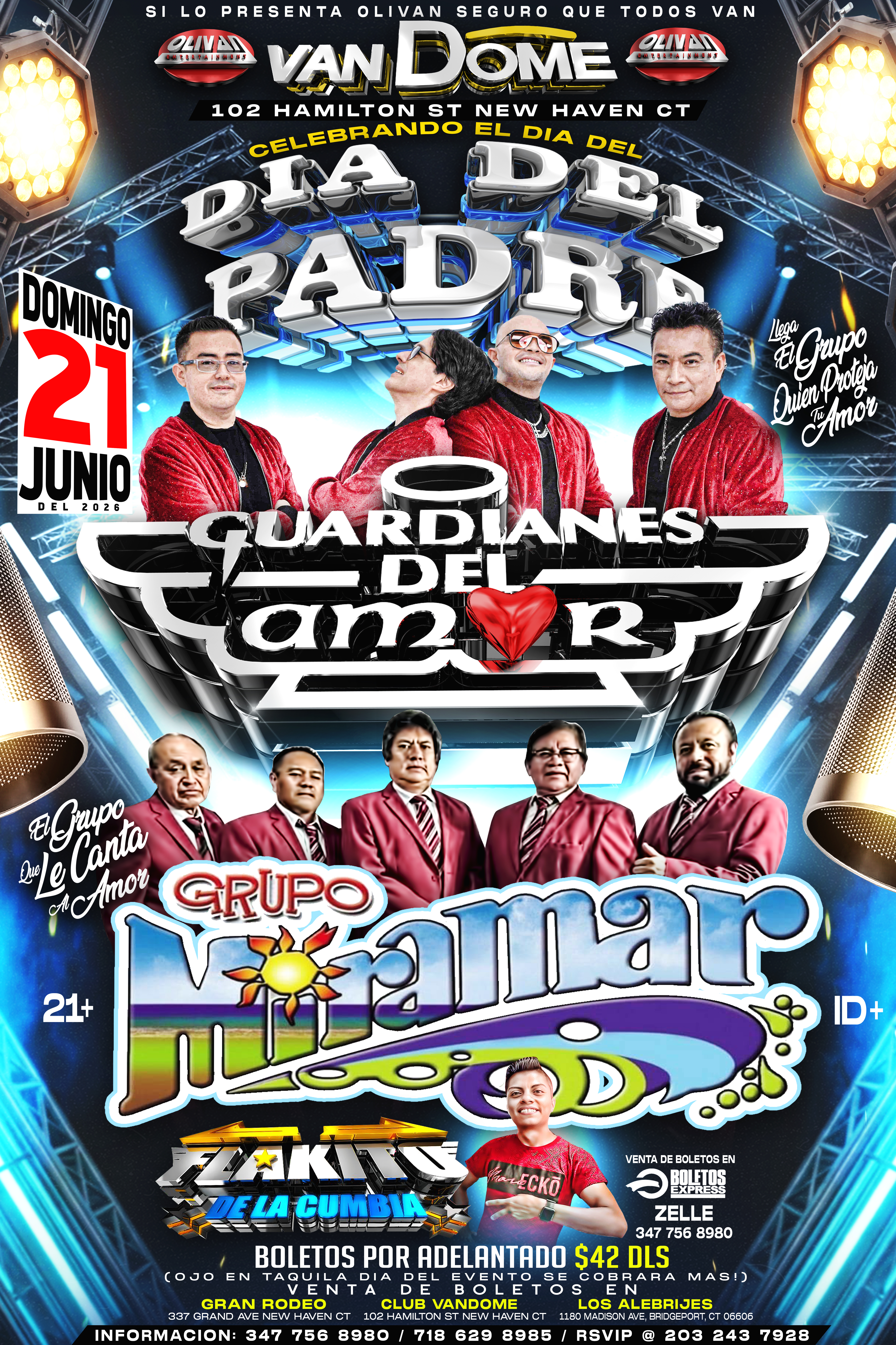 Buy tickets for Los Guardianes Del Amor | Grupo Miramar Los Guardianes Del Amor | Grupo Miramar